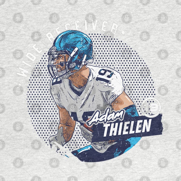 Adam Thielen Carolina Dots by danlintonpro